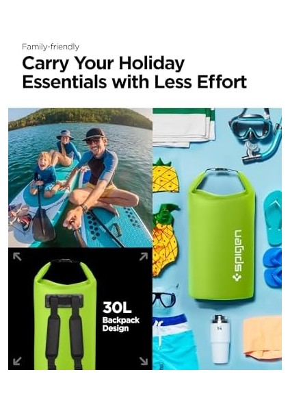 Aqua Shield Waterproof Ipx6 Sertifikalı Su Geçirmez Sırt Çantası 30L Snow Cactus Green A631 - AMP07230 modelleri