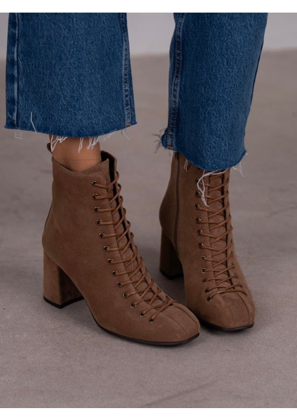 Gigi Camel Süet Hakiki Deri Bot fiyatları