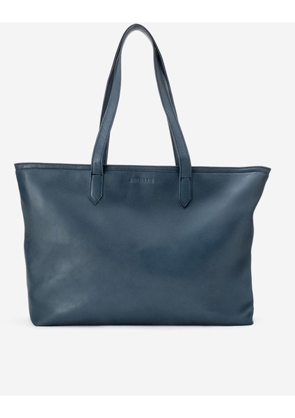 Majoste Kadın Omuz Çantası Mavi