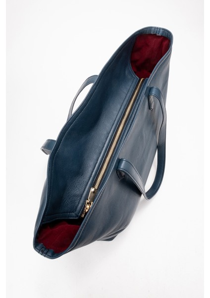 Majoste Kadın Omuz Çantası Mavi indirimleri