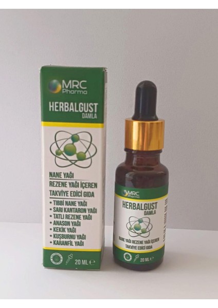Mrc Pharma Herbalgust Takviye Edici Gıda Damla 20ML fiyatları