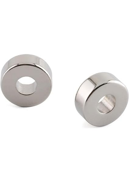 Magneteksan Ø15X5X5 mm - Delikli Güçlü Neodyum Mıknatıs (5 Adet Set) fiyatları