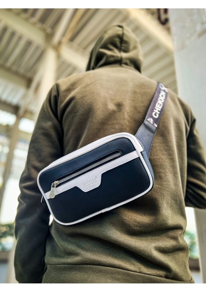 CH101 - Poani Tablet Erkek Çanta SIYAH/BEYAZ
