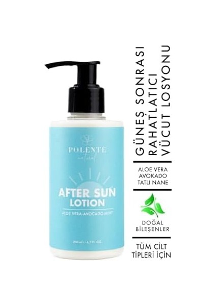 Polente Natural - After Sun Lotion - Güneş Sonrası Rahatlatıcı Losyon (200 Ml) modelleri