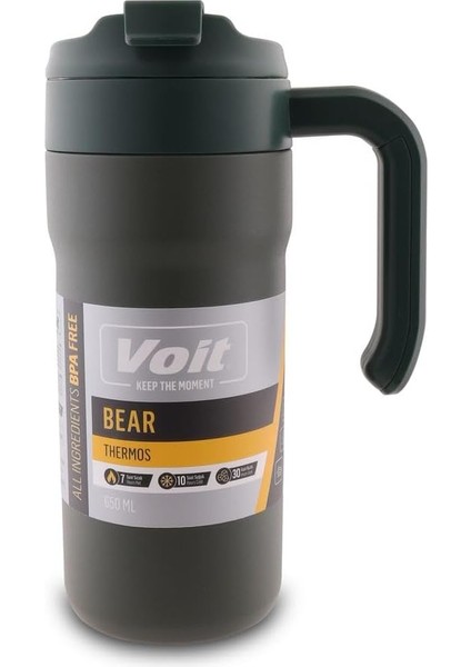 650ML Suluk & Matara Yeşil Tek Ebat