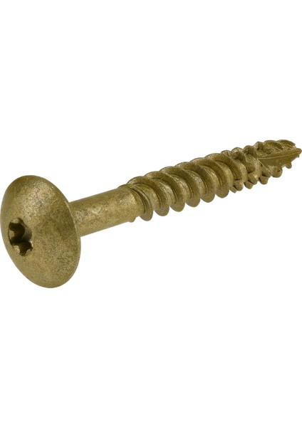 47866 1/4 Inç x 1 – 1/2 Inç Star Drive Konstrüksiyon Lag Vida Truss 1000 Saat Seramik Coat, 75-Pack