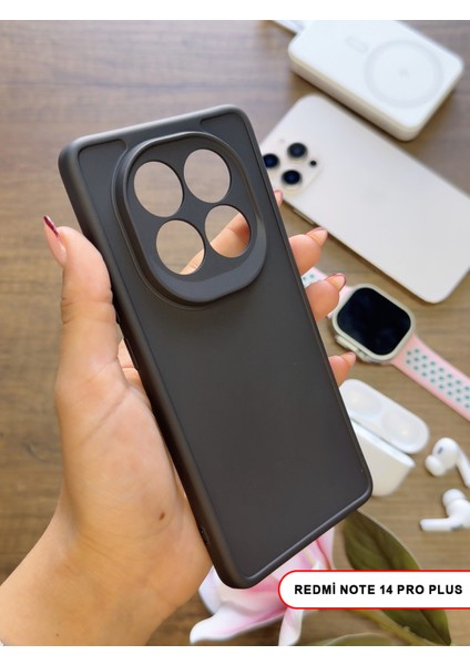 Redmi Note 14 Pro Plus Uyumlu Kamera Korumalı Darbeye Dayanıklı Renk Atmayan Keep Silikon Kılıf