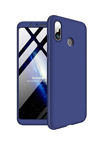 Mi A2 (Mi 6x) Için Kılıf Dip 360 Protective Lacivert [mi A2 (Mi 6x) ile Uyumlu Kılıf - Lacivert] fiyatları