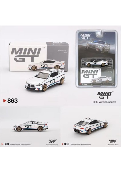 Bl 863 Bmw 3.0 Csl White 1/64 Model Araba fiyatları