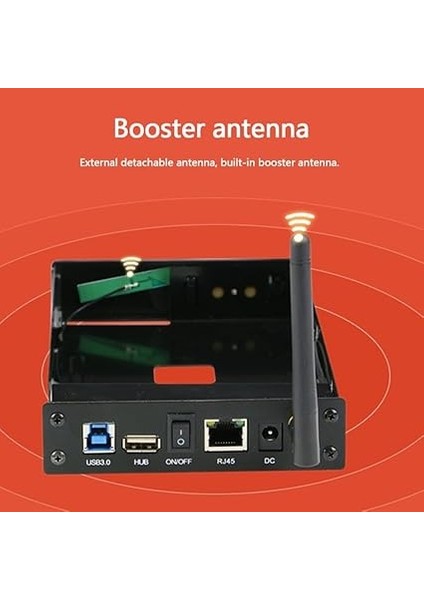 Taşınabilir 3,5-Hdd-Ssd Kasa, Taşınabilir USB3.0-RJ45-ETHERNET-NAS Ağ Akışı Sunucu Belleği, Ab Fişi modelleri