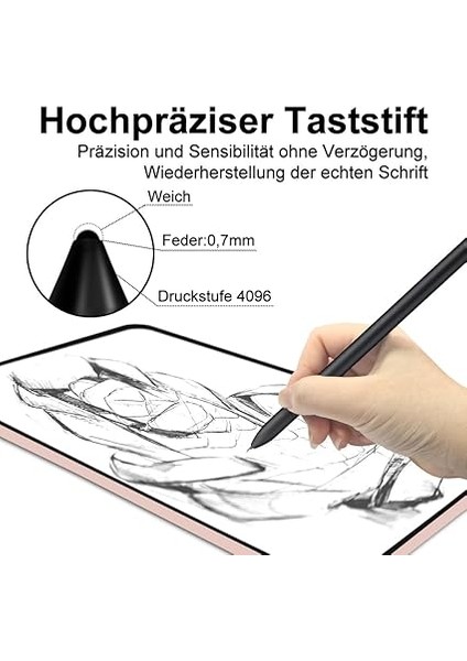 5 Adet. Samsung Galaxy Tab S9 / S9 Plus / S9 Ultra S Pen Için Orijinal Yedek Uçlar, Samsung S Pen Için, Tab S9 Kalem Uçları Montaj/demontaj Aleti ile Birlikte (5 Adet. Siyah) fiyatları