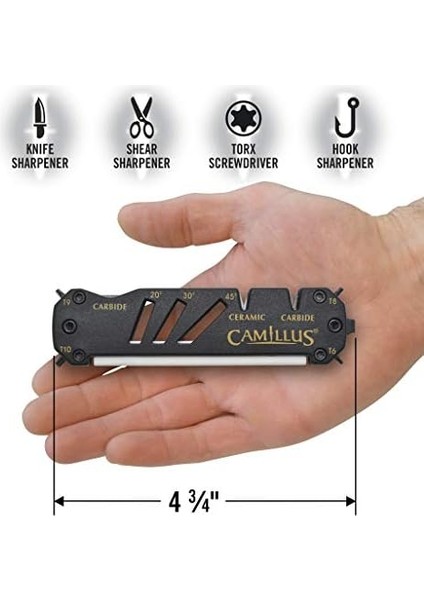 Glide Multi Bileyici, Torx Uçlu ve Tornavida, S2/435 Çelik, Gfn Sap, Siyah, 12,1 cm fiyatları