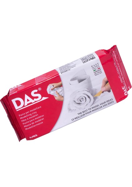 Seramik Kili, Beyaz, 1/2 kg