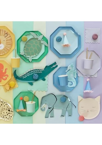 - Emerald Dinner Plates - Zümrüt Yeşili Tabaklar (L) (X8) fiyatları