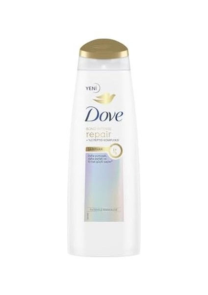 Dove Saç Bakım Şampuanı Bond Intense Repair ve Peptid Kompleksi 400 ml