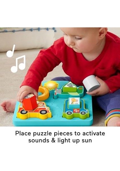 Şekiller ve Sesler Araç Bulmacası, Ince Motor Becerilerinin Gelişimine Yardımcı Müzikler ve Işıklar, 9 Ay ve Üzeri, HRP31 modelleri