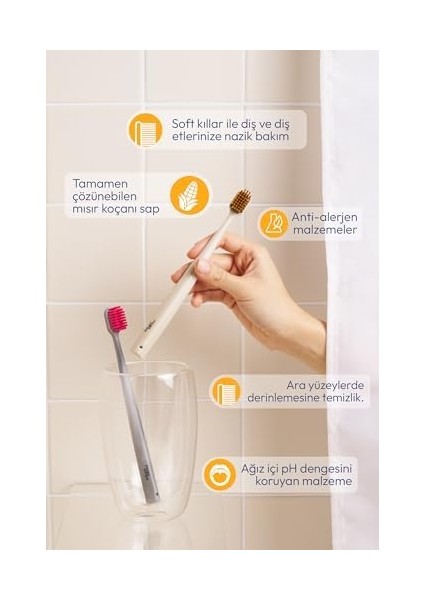 Probident Diş Fırçası Spiral - Ekru