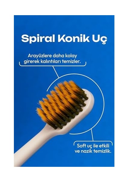 Probident Diş Fırçası Spiral - Ekru fiyatları