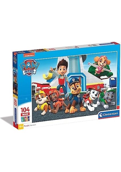 - 104 Maxi Parça Puzzle - Paw Patrol - 3 fiyatları