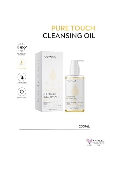 Anyong Cilt Temizleme Yağı - Yüz ve Vücut Için Yağ Bazlı Temizleyici 200 ml