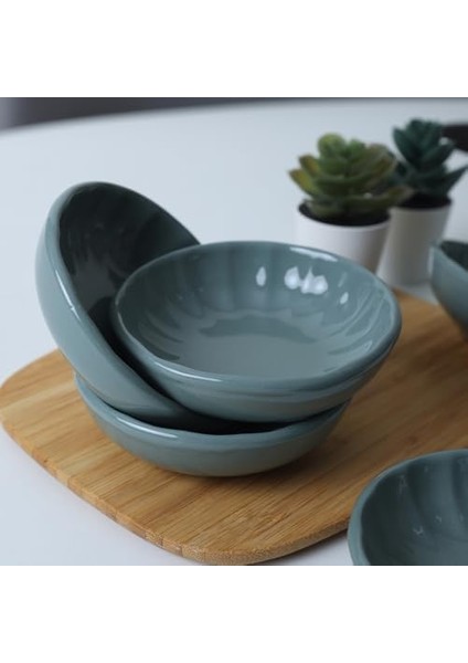 Yeşil Çerezlik/sosluk 12 cm 6 Adet 326 fiyatları