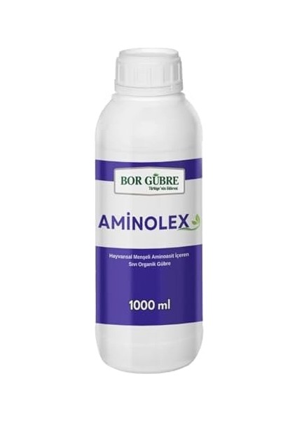 Hayvansal Menşeli Amino Asit Içeren Sıvı Organik GÜBRE-AMINOLEX-1000ML (Fabrikadan Halka Üretim)