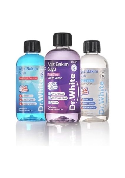 Dr. White Ağız Bakım Suyu Cool Mint Fresher fiyatları