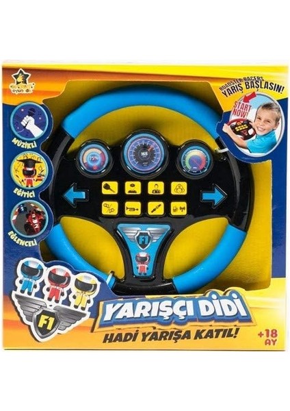 Oyuncak Sarı Türkçe Sesli Müzikli Eğitici Didi Direksiyon OY1004