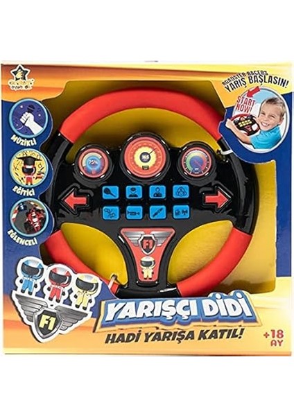 Oyuncak Sarı Türkçe Sesli Müzikli Eğitici Didi Direksiyon OY1004 fiyatları