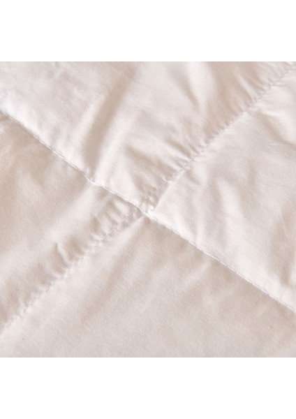 Soft Çift Kişilik Kaz Tüyü Yorgan - Beyaz - 195X215 cm fiyatları