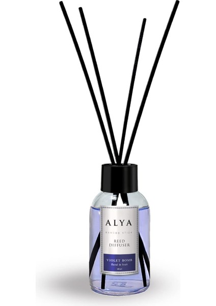 Alya Violet Bomb Bambu Çubuklu Oda Kokusu 100 ml