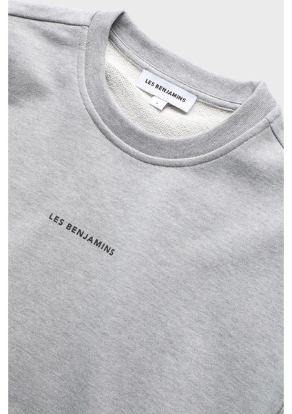 Logolu Pamuklu Regular Fit Bisiklet Yaka Sweat Bayan Sweat Lbnooscorfusw indirimleri