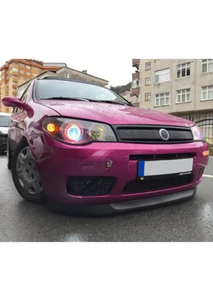 Fiat Albea 2002-2013 Uyumlu Evrensel 2 Parça Astra H Model Ön Ek Tampon Dili Lip Esnek Karlık
