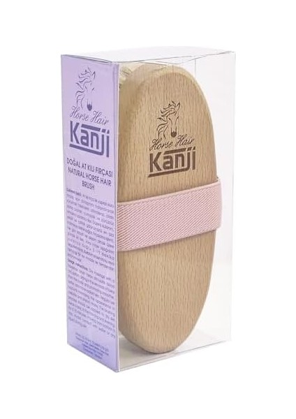 %100 Doğal At Kılı Masaj ve Kuru Fırçalama Için Pembe Kemerli Vücut Peeling Selülit Fırçası fiyatları