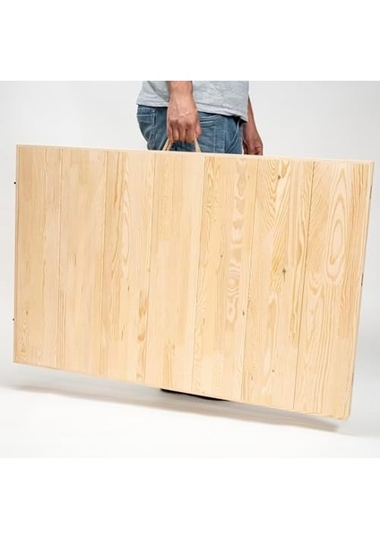 Katlanır Kamp, Piknik ve Bahçe Masası 75X228 cm - Ham Renk fiyatları