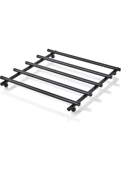 Siyah Renkli Kare, Paslanmaz Çelik, Metal Tencere Altlığı