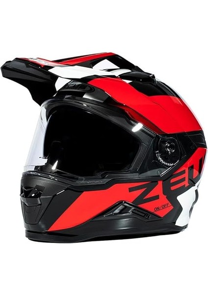ZS-913 Bf8 Motosiklet Kaskı Solid Kapalı Kask Black Red Xs indirimleri