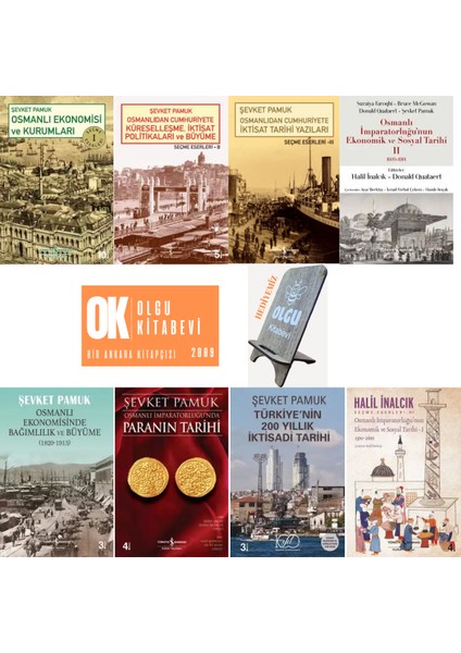 Türkiye'nin 200 Yıllık Iktisadi Tarihi - Osmanlı Ekonomisi ve Kurumları / 8 Kitap - Şevket Pamuk