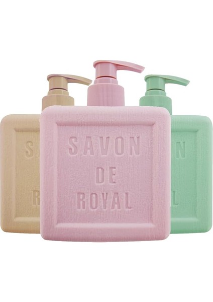 De Royal Provence Nemlendirici Luxury Vegan Premium Sıvı Sabun 500 ml 3 Adet (Karma Paket)