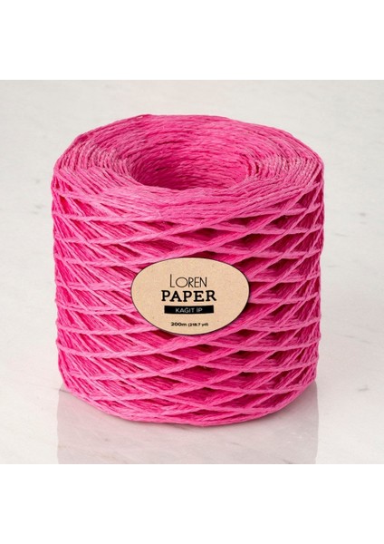 Loren Paper Fuşya Kağıt Ipi - RH23