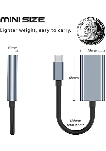 Monitör Için USB C - HDMI Adaptörü, MacBook Pro Için 4K HDMI - USB C Dizüstü Bağlantı Istasyonları, iPad Air Için USB Tip C - HDMI Kablosu, Chromebook Xps Tv Vb Için Usbc'den HDMI Dongle'a modelleri