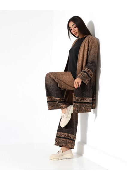 Kadın Kimono Büyük Beden Üç Parça Takım indirimleri