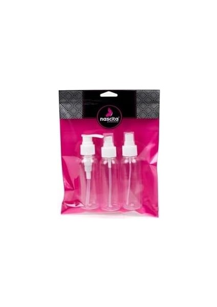 Nascita 3&apos;lü Büyük Beyaz Şişe Set