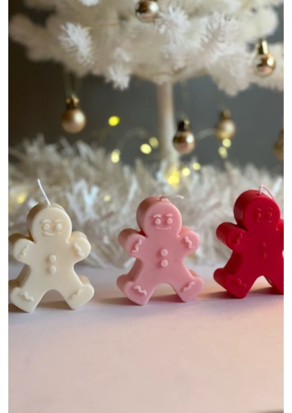 Christmas Yılbaşı Mumları 3’lü Set