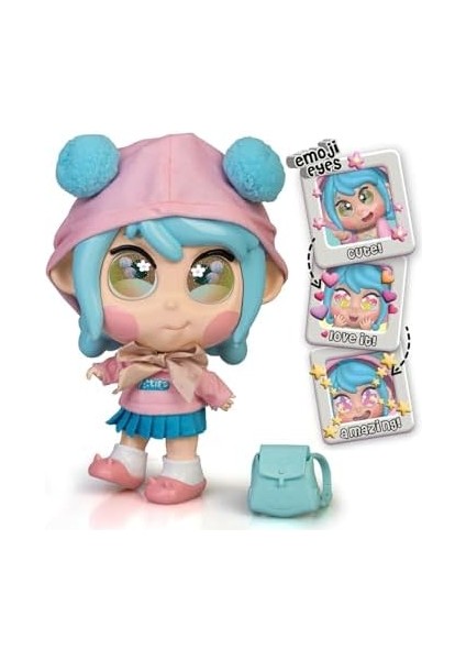 Mia, Trottie Tokyo Bebek, Animasyon Serisinden Seyahat Bebekleri, Çanta ve Harita Gibi Aksesuarları Vardır, 3 Yaşından Itibaren Çocuklara Hediye Etmek Için Ideal, Famosa (TFT01000) modelleri