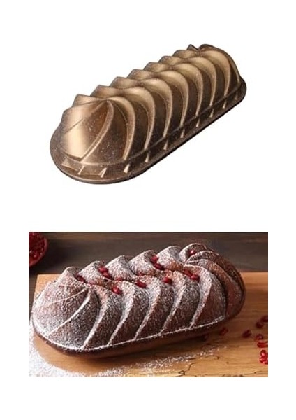 Döküm Baton Kek Kalıbı 30 cm Yapışmaz ve Dayanıklı Fırın Kalıbı modelleri
