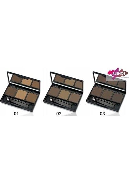 Golden Rose Eyebrow Styling Kit 01 Blonde 1 Paket fiyatları