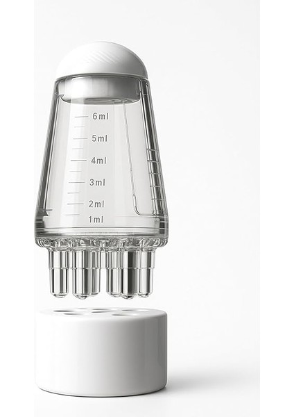 Saç Serumu ve Bakım Yağı Uygulama Aplikatörü, 6 ml Kapasiteli, Masaj Uçlu, Tüm Saç Tipleriyle Uyumlu, Eşit Dağılımlı ve Pratik Kullanım