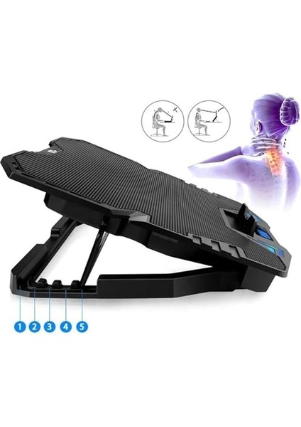 Gs6 FNC-5235ST 6xfan 2xusb 15.6” Gaming Notebook Soğutucu modelleri