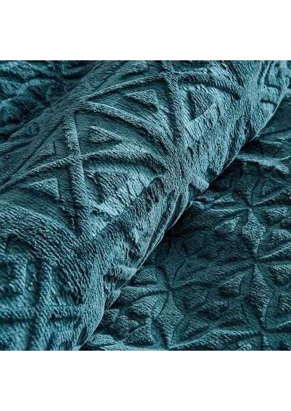 Blair Petrol Tek Kişilik Embos Battaniye modelleri